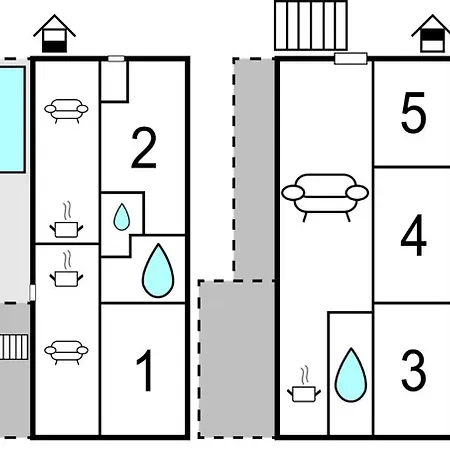 Дом отдыха Awesome In Kastel Gomilica Каштела